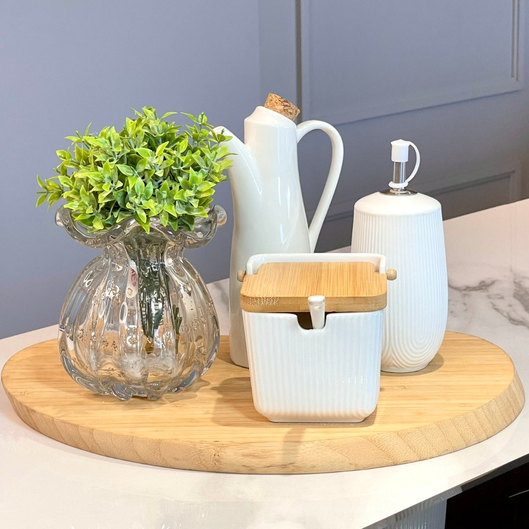 Galheteiro com Alça Oasis Branco 250ml